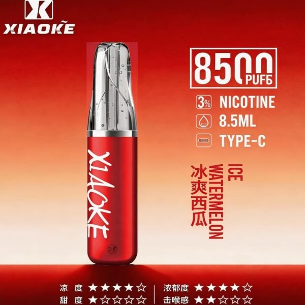梟客 一次性 8500 口｜真實不虛標 智能 LED 顯示 Type-C 快充 台灣現貨
