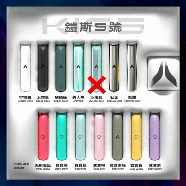 KISS 一代機身｜通用一代菸彈 TYPE-C 快速充電 台灣現貨速發 原廠正品