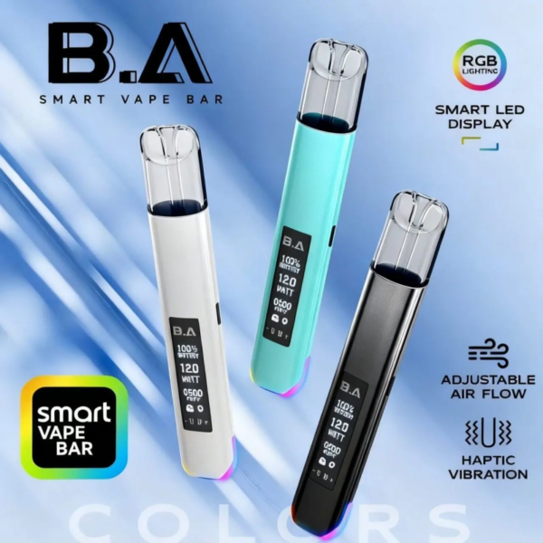 B.A Smart Vape Bar 一代主機｜智能互動旗艦款 一代全兼容 台灣現貨秒發